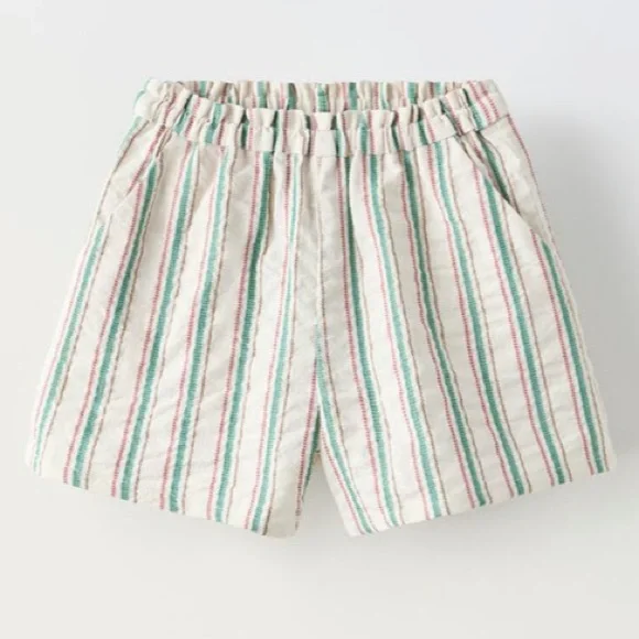 NWT Zara striped matching set 6Y (5-6Y)